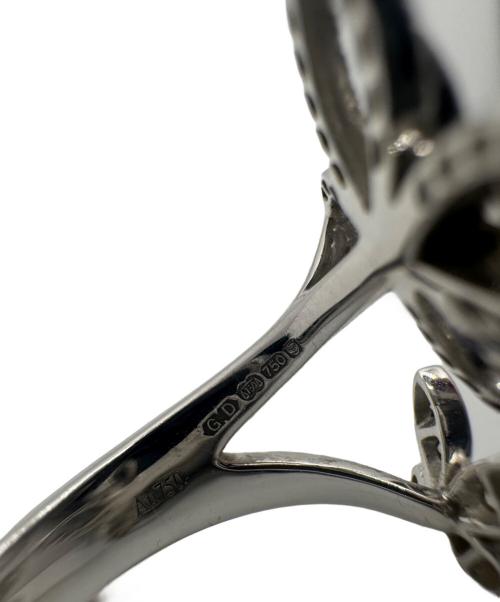 GRAFF（グラフ）GRAFF (グラフ) トリプル バタフライ シルエットダイヤモンド リング サイズ:7号の古着・服飾アイテム