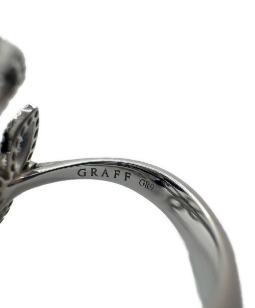 GRAFF（グラフ）GRAFF (グラフ) トリプル バタフライ シルエットダイヤモンド リング サイズ:7号の古着・服飾アイテム