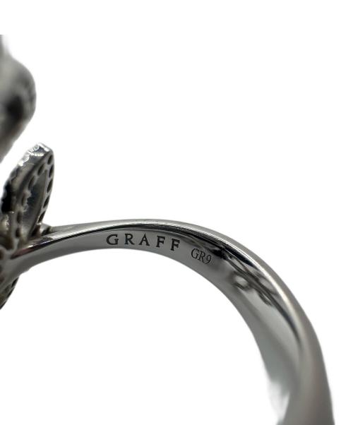 GRAFF（グラフ）GRAFF (グラフ) トリプル バタフライシルエットダイヤモンドリング/ホワイトゴールド/ジュエリー サイズ:7号の古着・服飾アイテム