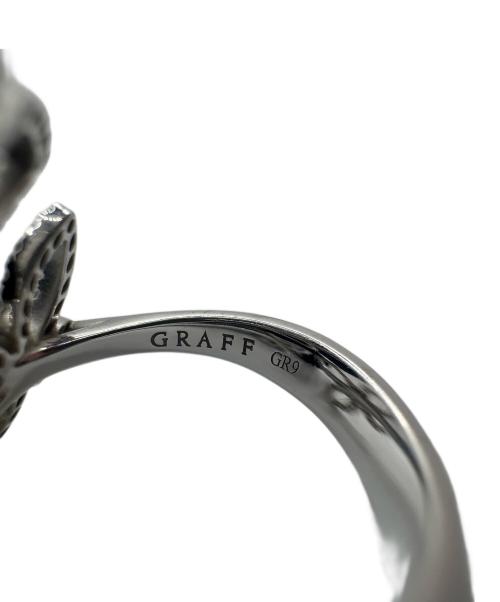 GRAFF（グラフ）GRAFF (グラフ) トリプル バタフライシルエットダイヤモンドリング/ホワイトゴールド/ジュエリー サイズ:7号の古着・服飾アイテム