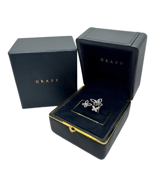 GRAFF（グラフ）GRAFF (グラフ) トリプル バタフライシルエットダイヤモンドリング/ホワイトゴールド/ジュエリー サイズ:7号の古着・服飾アイテム