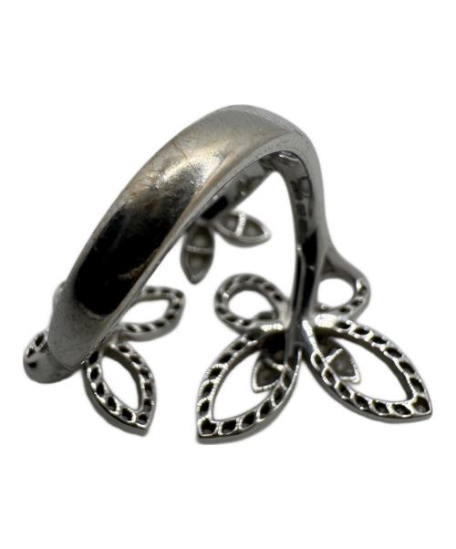 GRAFF（グラフ）GRAFF (グラフ) トリプル バタフライ シルエットダイヤモンド リング サイズ:7号の古着・服飾アイテム