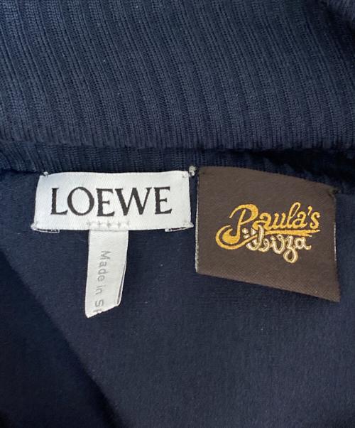 LOEWE（ロエベ）LOEWE (ロエベ) フリルスカート ネイビー サイズ:34の古着・服飾アイテム