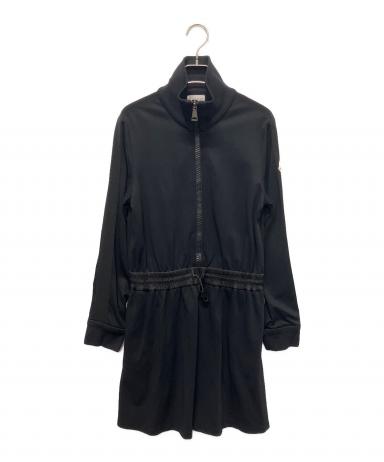 中古・古着通販】MONCLER (モンクレール) ジャージワンピース ブラック