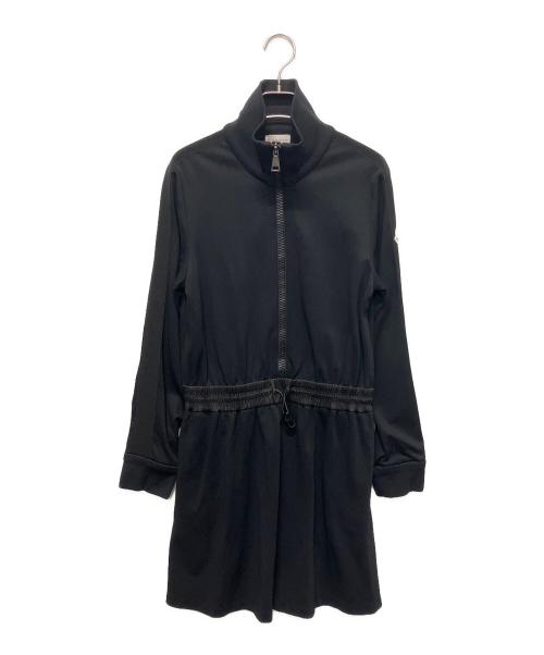 MONCLER（モンクレール）MONCLER (モンクレール) ジャージワンピース ブラック サイズ:42の古着・服飾アイテム