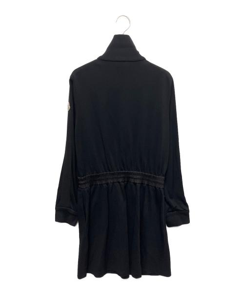MONCLER（モンクレール）MONCLER (モンクレール) ジャージワンピース ブラック サイズ:42の古着・服飾アイテム