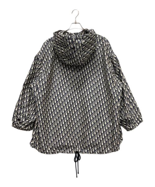 Christian Dior（クリスチャン ディオール）Christian Dior (クリスチャン ディオール) アノラックパーカー　	117C10A2970－X5803 ホワイト×ネイビー サイズ:XSの古着・服飾アイテム