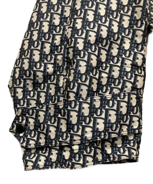 Christian Dior（クリスチャン ディオール）Christian Dior (クリスチャン ディオール) アノラックパーカー　	117C10A2970－X5803 ホワイト×ネイビー サイズ:XSの古着・服飾アイテム