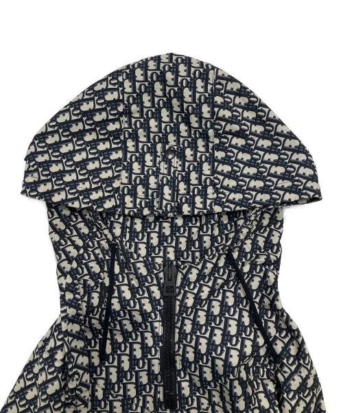 Christian Dior（クリスチャン ディオール）Christian Dior (クリスチャン ディオール) アノラックパーカー　	117C10A2970－X5803 ホワイト×ネイビー サイズ:XSの古着・服飾アイテム