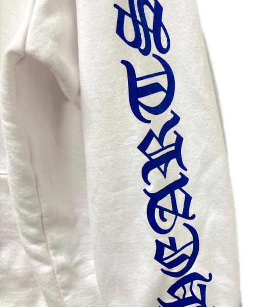 CHROME HEARTS（クロムハーツ）CHROME HEARTS (クロムハーツ) Vertical Logo Zip Up Hoodie ホワイト サイズ:Ｌの古着・服飾アイテム