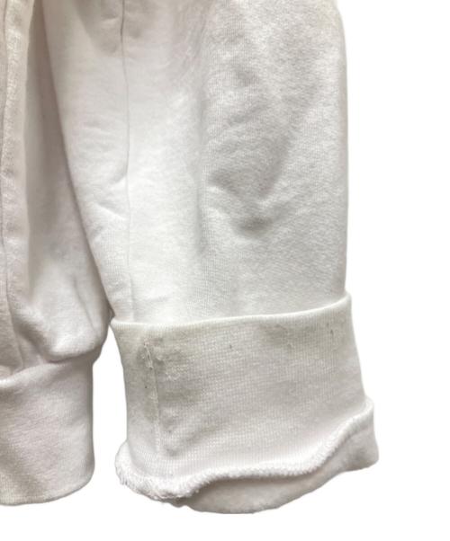 CHROME HEARTS（クロムハーツ）CHROME HEARTS (クロムハーツ) Vertical Logo Zip Up Hoodie ホワイト サイズ:Ｌの古着・服飾アイテム