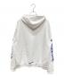 CHROME HEARTS (クロムハーツ) Vertical Logo Zip Up Hoodie ホワイト サイズ:Ｌ：200000円