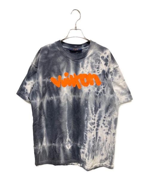 LOUIS VUITTON（ルイ ヴィトン）LOUIS VUITTON (ルイ ヴィトン) インサイドアウト タイダイ フロント プリント Tシャツ グレー サイズ:Mの古着・服飾アイテム