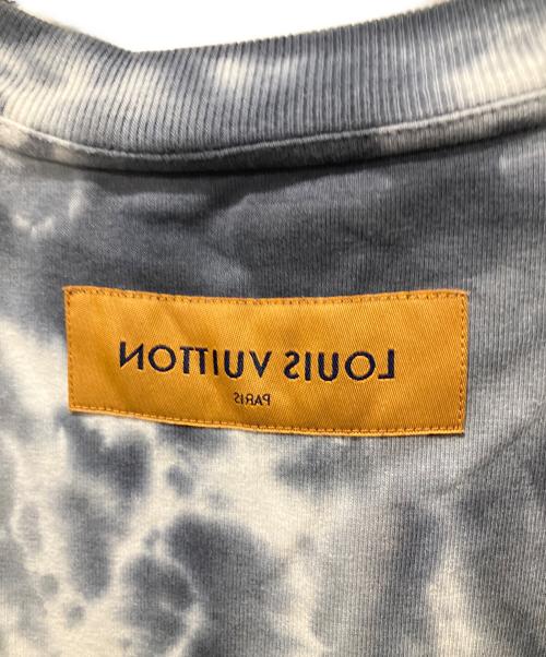 LOUIS VUITTON（ルイ ヴィトン）LOUIS VUITTON (ルイ ヴィトン) インサイドアウト タイダイ フロント プリント Tシャツ グレー サイズ:Mの古着・服飾アイテム