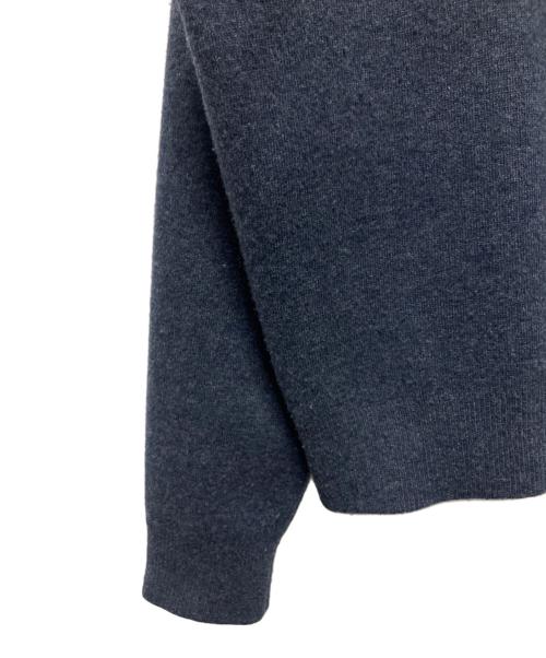 Christian Dior（クリスチャン ディオール）Christian Dior (クリスチャン ディオール) J'ADIOR 8 カシミヤ混 ボクシーセーター ネイビー サイズ:38の古着・服飾アイテム