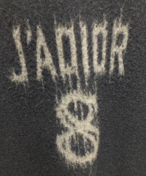 Christian Dior（クリスチャン ディオール）Christian Dior (クリスチャン ディオール) J'ADIOR 8 カシミヤ混 ボクシーセーター ネイビー サイズ:38の古着・服飾アイテム