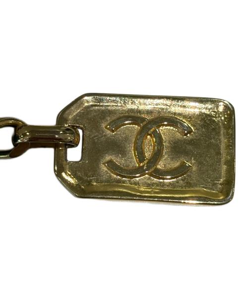 CHANEL（シャネル）CHANEL (シャネル) ヴィンテージチェーンベルト エメラルドグリーン サイズ:65/26の古着・服飾アイテム