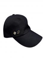 HERMESエルメス）の古着「セレナシーシェル・キャップ」｜ブラック