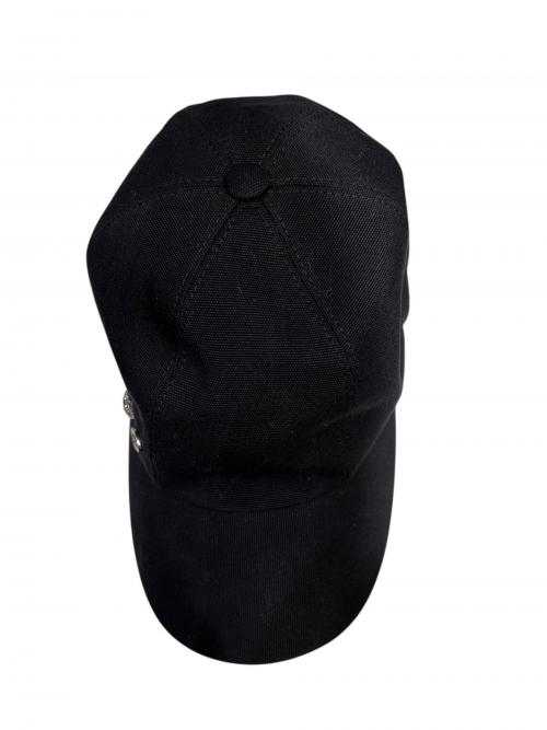 HERMES（エルメス）HERMES (エルメス) セレナシーシェル・キャップ ブラック サイズ:56の古着・服飾アイテム