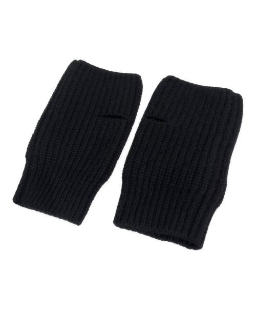 CELINE（セリーヌ）CELINE (セリーヌ) ロゴ刺繍アームカバー ブラック サイズ:Mの古着・服飾アイテム