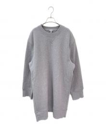 LOEWE（ロエベ）の古着「アナグラム刺繍スウェットシャツワンピース」｜グレー