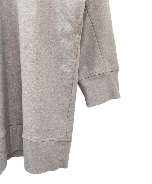 LOEWE（ロエベ）LOEWE (ロエベ) アナグラム刺繍スウェットシャツワンピース グレー サイズ:XSの古着・服飾アイテム