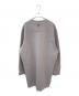 LOEWE (ロエベ) アナグラム刺繍スウェットシャツワンピース グレー サイズ:XS：38000円