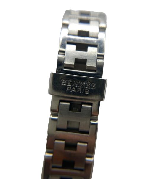 HERMES（エルメス）HERMES (エルメス) クリッパー ブラック 黒文字盤 クオーツ ブラックの古着・服飾アイテム