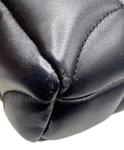 BVLGARI（ブルガリ）BVLGARI (ブルガリ) 2WAYショルダーバッグ ブラック×ゴールドの古着・服飾アイテム