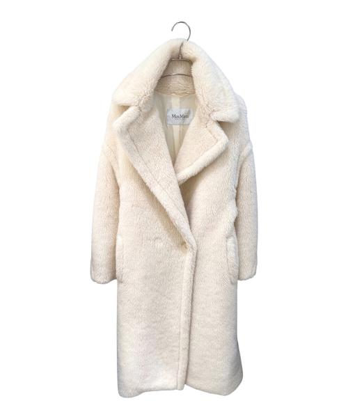 MaxMara（マックスマーラ）MaxMara (マックスマーラ) テディベアコート アイボリー サイズ:Sの古着・服飾アイテム