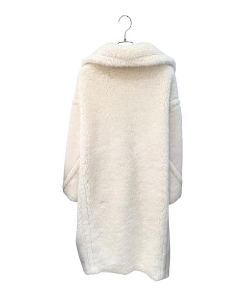 MaxMara（マックスマーラ）MaxMara (マックスマーラ) テディベアコート アイボリー サイズ:Sの古着・服飾アイテム