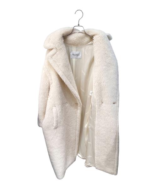 MaxMara（マックスマーラ）MaxMara (マックスマーラ) テディベアコート アイボリー サイズ:Sの古着・服飾アイテム