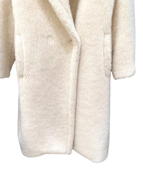 MaxMara（マックスマーラ）MaxMara (マックスマーラ) テディベアコート アイボリー サイズ:Sの古着・服飾アイテム