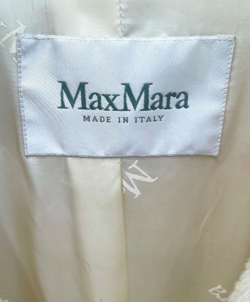 MaxMara（マックスマーラ）MaxMara (マックスマーラ) テディベアコート アイボリー サイズ:Sの古着・服飾アイテム