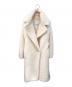 MaxMara（マックスマーラ）の古着「テディベアコート」｜アイボリー