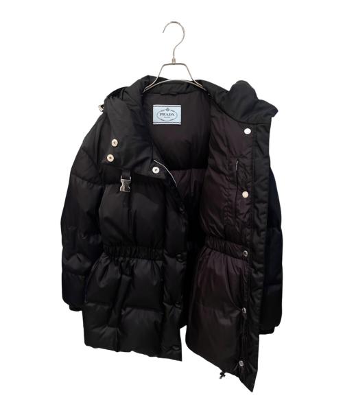 PRADA（プラダ）PRADA (プラダ) ダウンコート ブラック サイズ:44の古着・服飾アイテム