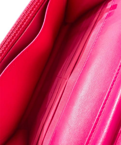 CHANEL（シャネル）CHANEL (シャネル) マトラッセチェーンウォレット　ショルダーウォレット ショッキングピンクの古着・服飾アイテム