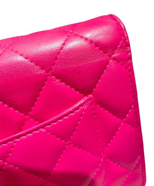 CHANEL（シャネル）CHANEL (シャネル) マトラッセチェーンウォレット　ショルダーウォレット ショッキングピンクの古着・服飾アイテム