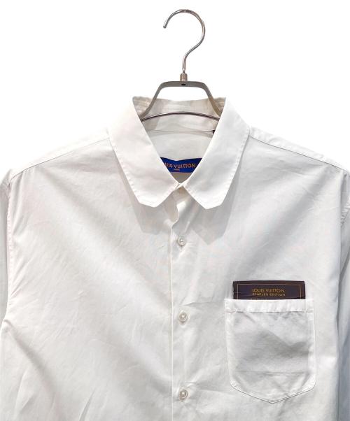 LOUIS VUITTON（ルイ ヴィトン）LOUIS VUITTON (ルイ ヴィトン) オーバーサイズシガレットポケットシャツ ホワイト サイズ:Lの古着・服飾アイテム