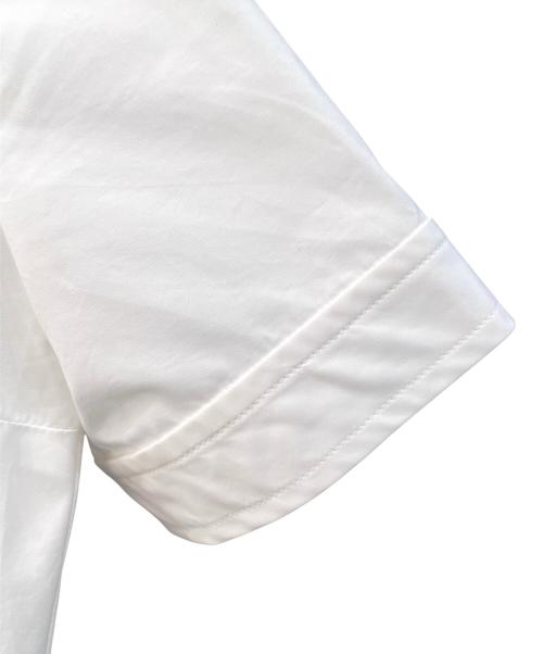 GUCCI（グッチ）GUCCI (グッチ) ベルト付コットンワンピース ホワイト サイズ:40の古着・服飾アイテム