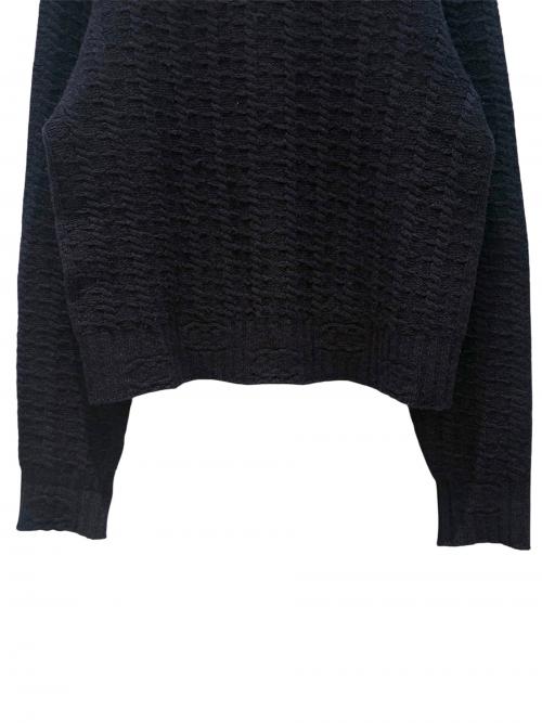 CHANEL（シャネル）CHANEL (シャネル) ココボタン カシミヤ ニット ネイビー サイズ:38の古着・服飾アイテム