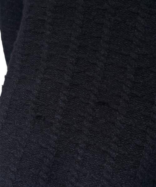 CHANEL（シャネル）CHANEL (シャネル) ココボタン カシミヤ ニット ネイビー サイズ:38の古着・服飾アイテム