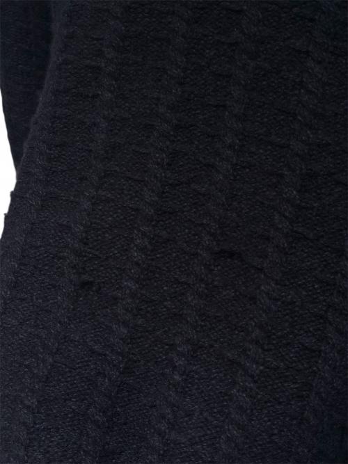 CHANEL（シャネル）CHANEL (シャネル) ココボタン カシミヤ ニット ネイビー サイズ:38の古着・服飾アイテム