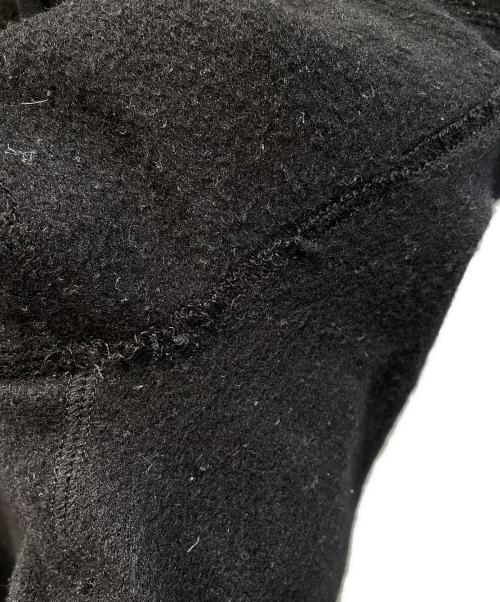 PRADA（プラダ）PRADA (プラダ) 三角ロゴ カシミヤ混パーカー ブラック サイズ:38の古着・服飾アイテム