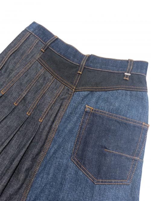 Christian Dior（クリスチャン ディオール）Christian Dior (クリスチャン ディオール) デニムスカート インディゴ サイズ:36の古着・服飾アイテム