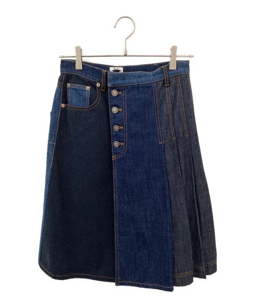 Christian Dior（クリスチャン ディオール）Christian Dior (クリスチャン ディオール) デニムスカート インディゴ サイズ:36の古着・服飾アイテム