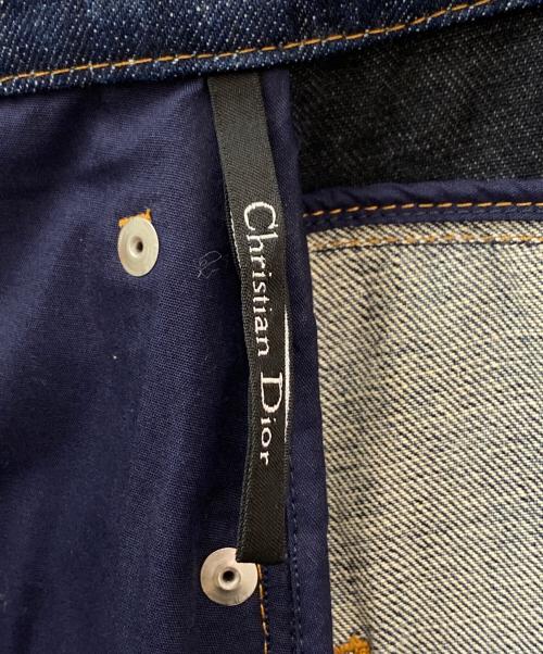 Christian Dior（クリスチャン ディオール）Christian Dior (クリスチャン ディオール) デニムスカート インディゴ サイズ:36の古着・服飾アイテム