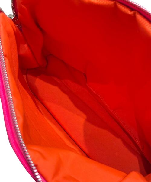 HERMES（エルメス）HERMES (エルメス) ボリード ミニ 20 コスメティックポーチ ショッキングピンク×オレンジの古着・服飾アイテム