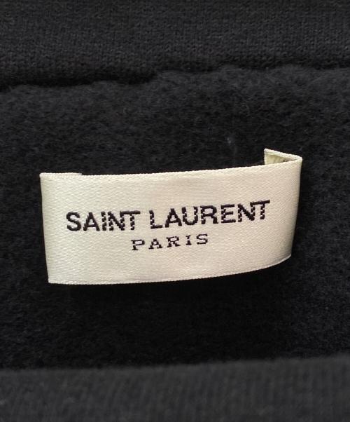 Saint Laurent Paris（サンローランパリ）Saint Laurent Paris (サンローランパリ) オフショルダースウェットシャツ ブラック サイズ:Sの古着・服飾アイテム