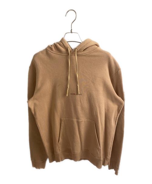 Saint Laurent Paris（サンローランパリ）Saint Laurent Paris (サンローランパリ) ロゴパーカー ベージュ サイズ:Sの古着・服飾アイテム